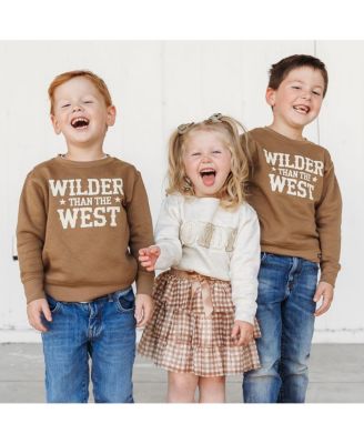 Toddler Boys Wilder Than The West Sweatshirt