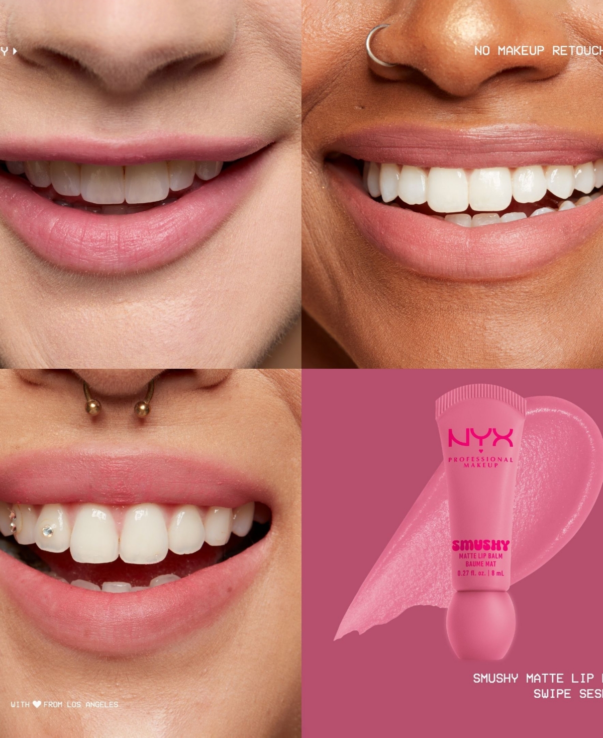 Nyx Professional Makeup Smushy Matte Lip Balm
