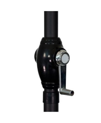 9-Foot Steel Market Patio Umbrella