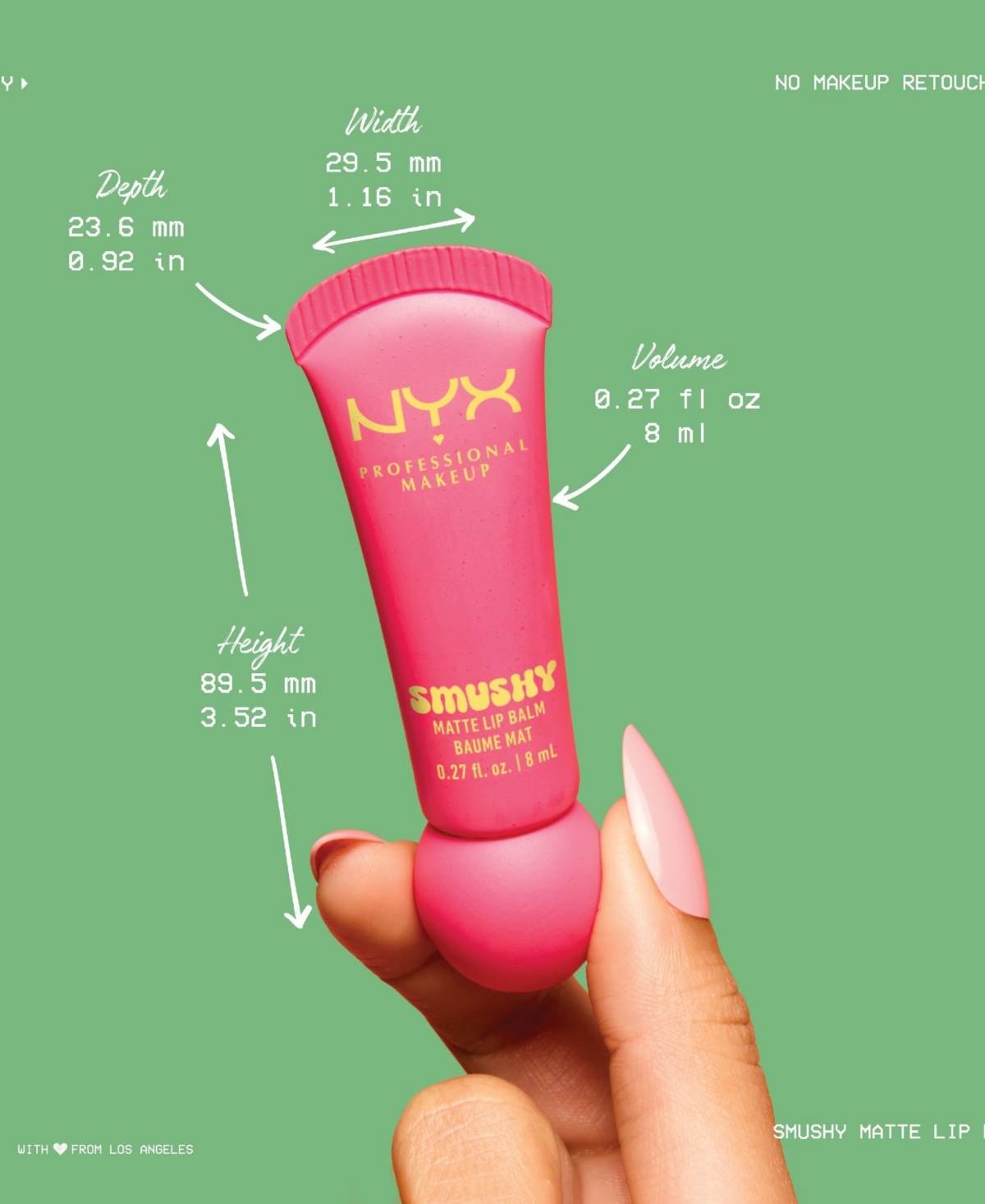 Nyx Professional Makeup Smushy Matte Lip Balm