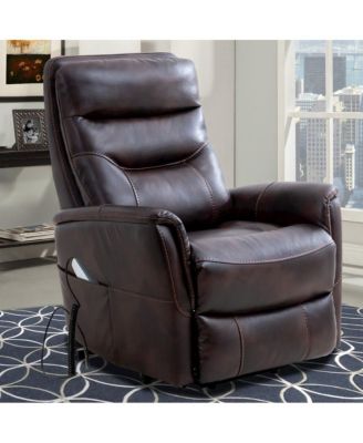 Gemini - Truffle Power Lift Recliner with Articulating Headrest