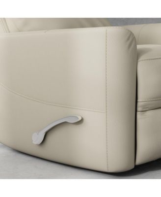 single recliner chair oyster fabric swivel glider recliner