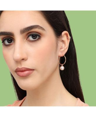 Snowball Drop Earrings