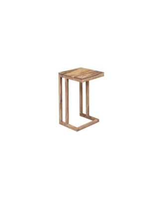 Urban Solid Sheesham Wood End Table, Natural (Set of 2)