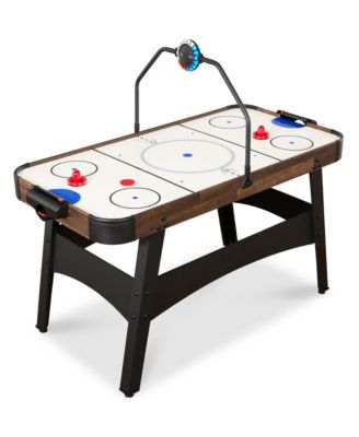 Air Hockey Game Table with LED Lights, Scoreboard, Powerful Motor