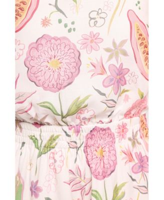 Women's Sally Romper - Garden Floral