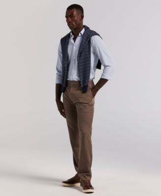 Men's Modern-Fit Stretch Solid Resolution Pants