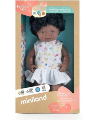 My Friends and Me Collection African Baby Girl Doll with Black Hair - 15"