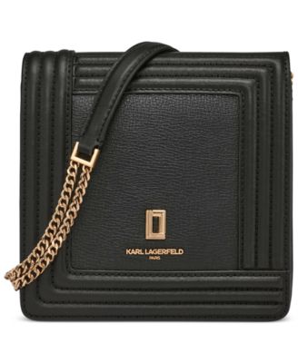 KARL LAGERFELD PARIS - Josephine Leather Crossbody Handbag