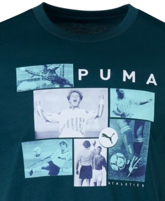 Men's Soccer Photo Real Short Sleeve T-Shirt