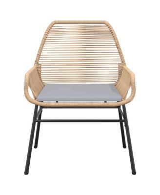 Garden Chair Brown PE rattan UV-resistant materials Garden Chair