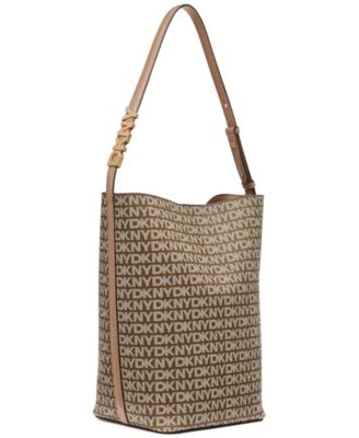 Avril Small Logo Bucket Bag