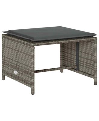 Garden Sofa Set Grey, Dark Grey