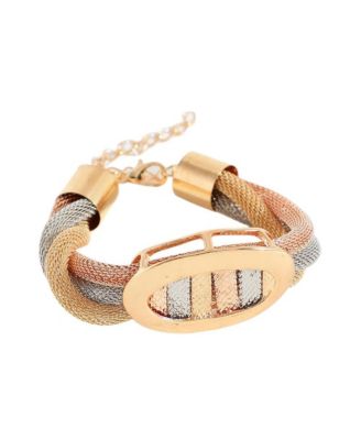 Gold-Plated Stones Jewellery Set