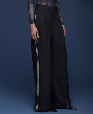 Women's Wide Leg Straight Trousers