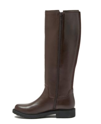 Women's Leather Knee High Riding Boots