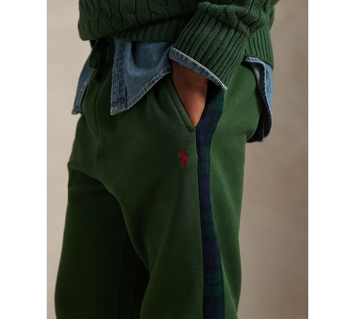 Polo Ralph Lauren Boys 8-20 Drawstring Waistband Joggers