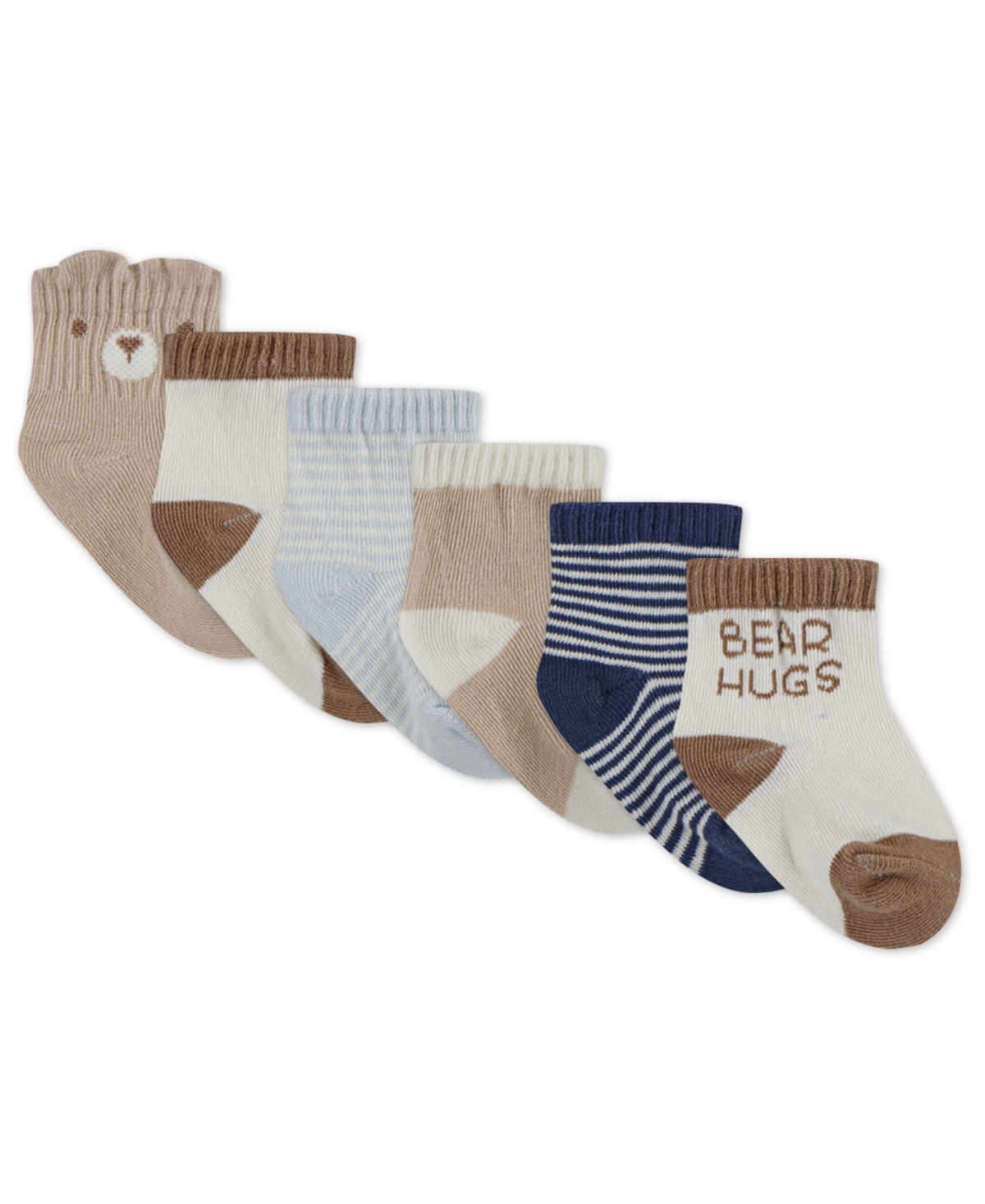 Huggies Baby Boys 6-Pack Printed Socks