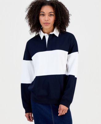 Bar III - Women's Rugby Polo Shirt