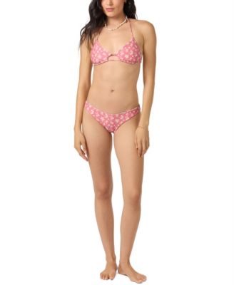 Juniors' Camellia Floral Rockley Revo Swimsuit Bottoms