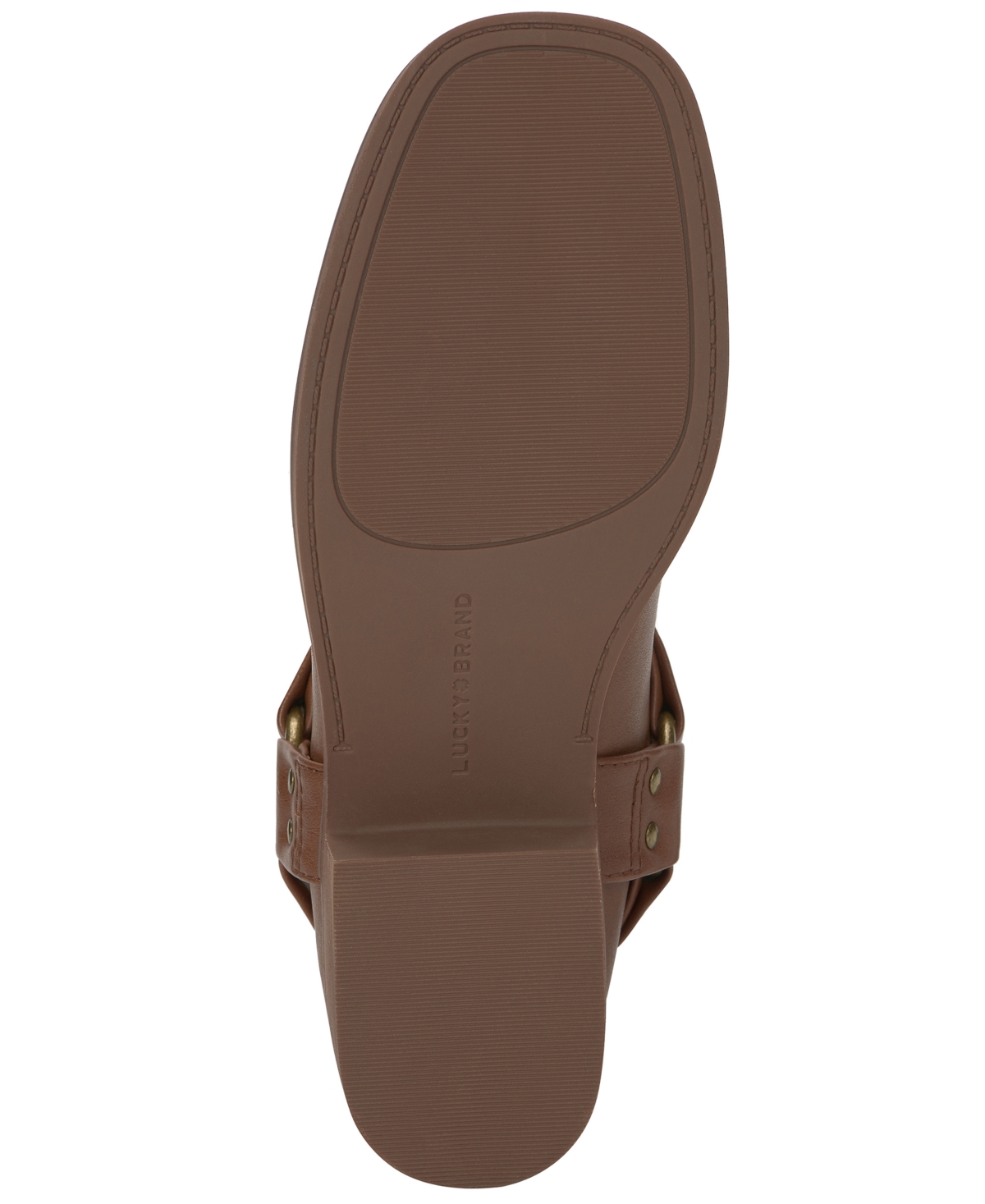 Lucky Brand Women's Kujon Tall Harness Western Boots In Brown