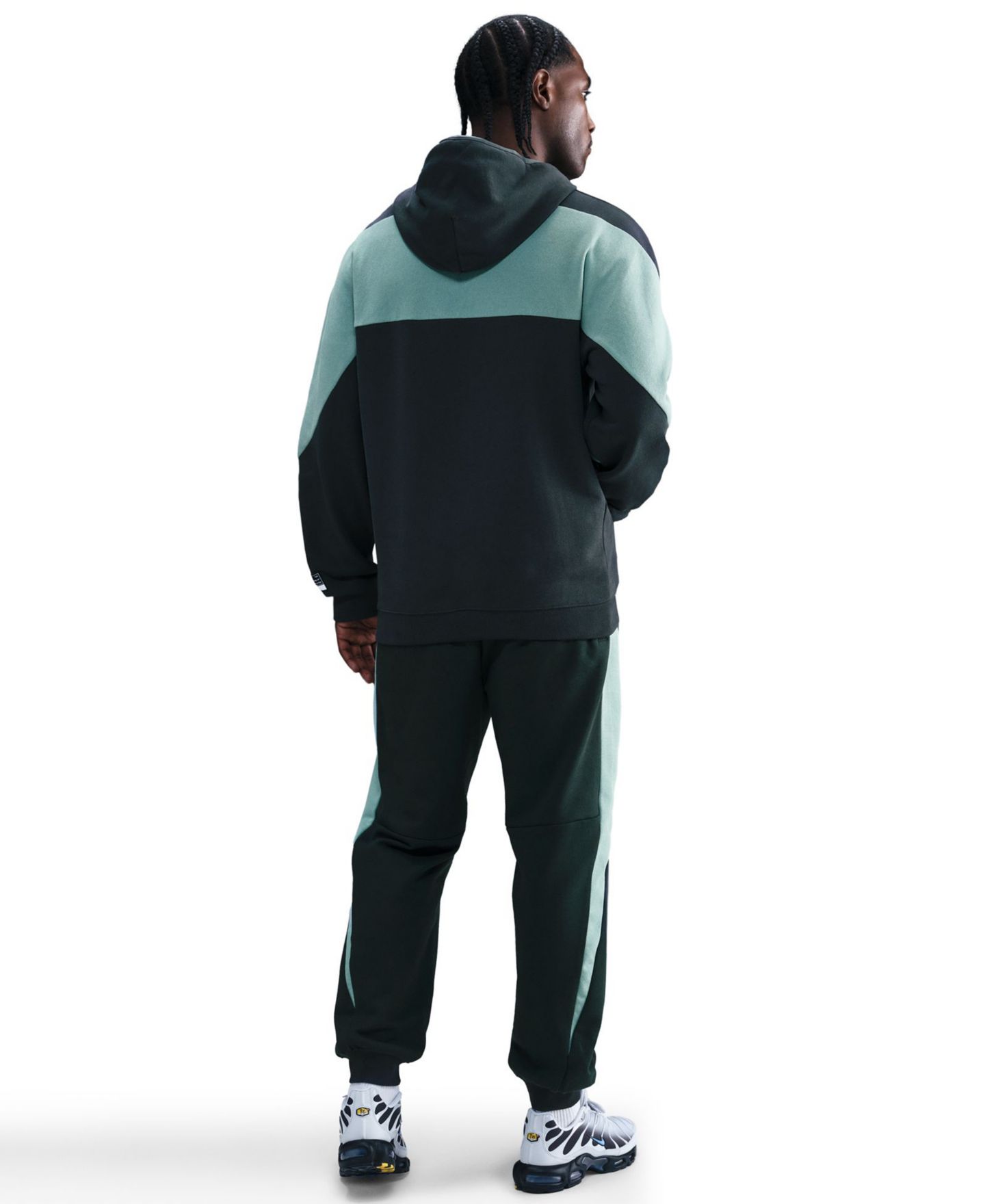 Мужские брюки Nike Air Fleece, цвет: Чёрный — фото 5