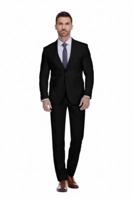 Men's 2-Piece Stretch Slim-Fit Suit