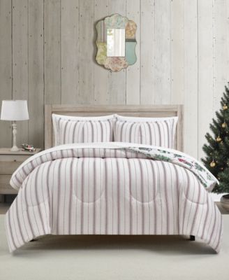 Snow Day Stripe 3-Pc. Comforter Sets