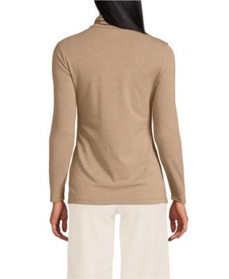Women's Lightweight Jersey Long Sleeve Turtleneck