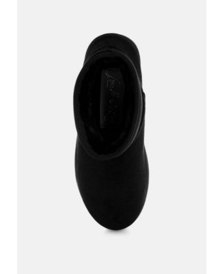 Womens Derta Soft Microfiber Snow Boots