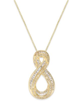 Macys infinity necklace discount