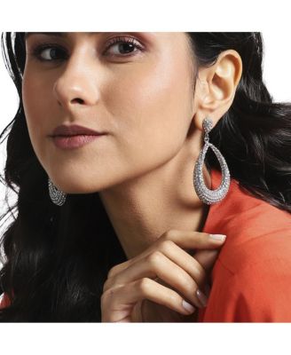 Hollow Pear Drop Earrings