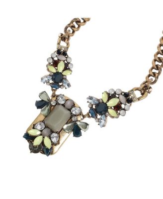 Party Stone Statement Necklace