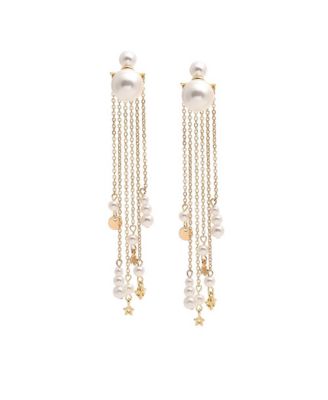 Pellet-Party Drop Earrings