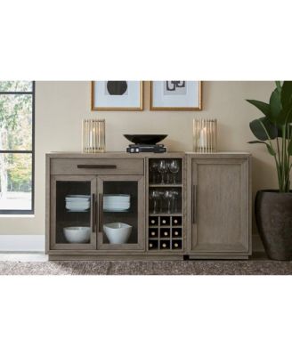 Parker House Pure Modern Ash Solids Dining Bar Cabinet