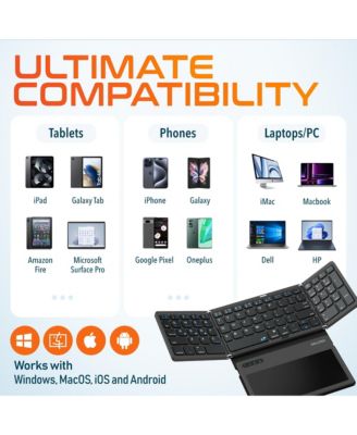 F92 Wireless Keyboard with Large Touchpad (DKBF92)