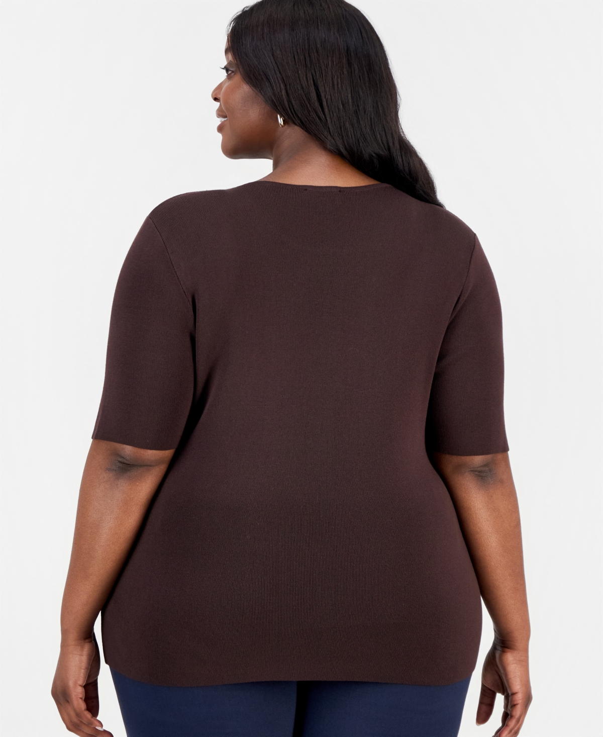 Tahari Asl Plus Sweater T-Shirt