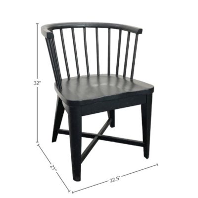 Two Pack  Solids / Birch Veneers Americana Modern Dining Barrel Dining Chair