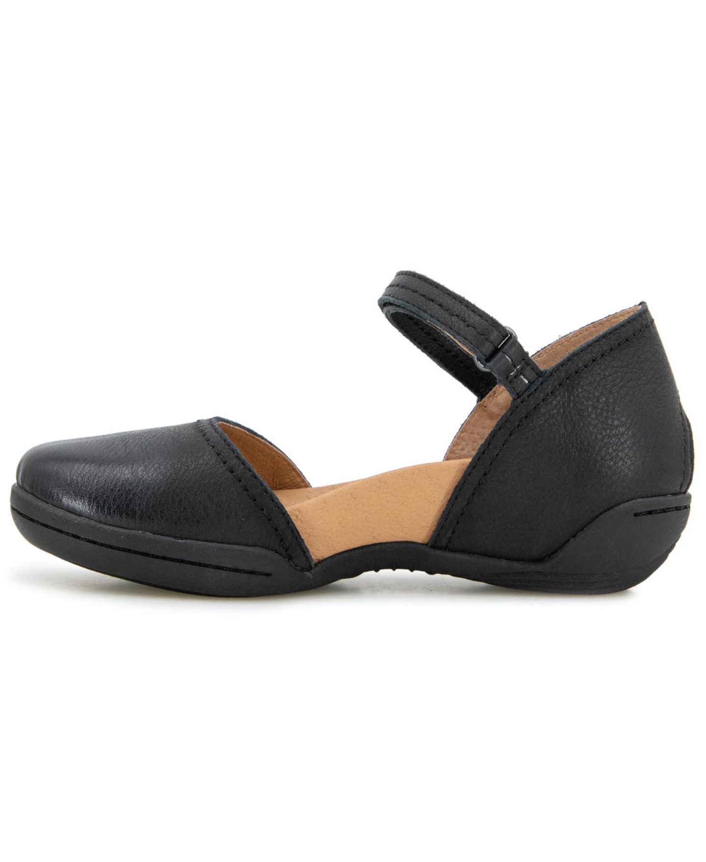 Обувь Jambu Women's Margo Mary Jane Casual Flat Shoes, цвет: Чёрный — фото 3
