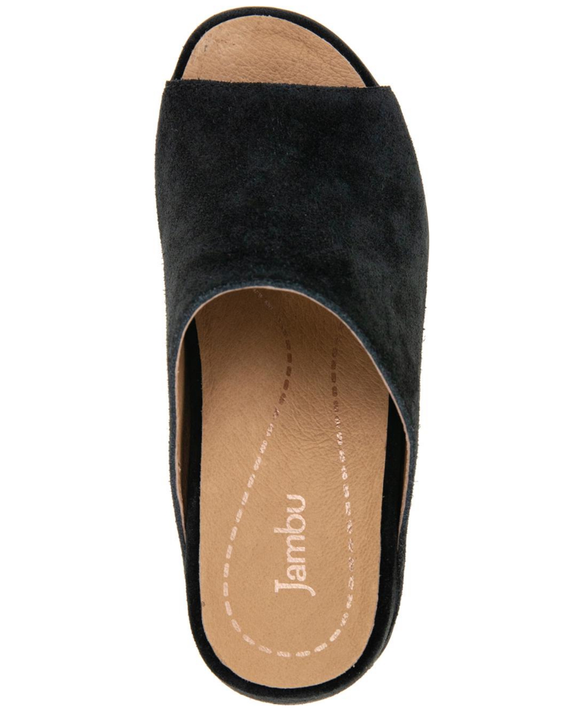 Jambu Nelly Casual Wedge Sandal In Black