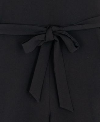 Girls' 7-16 Self-Tie Jumpsuit