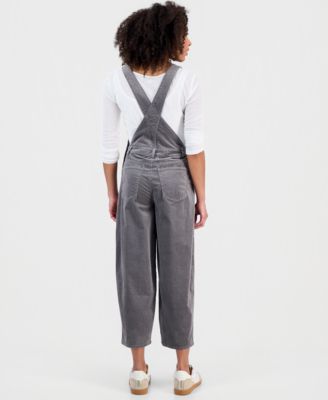 Women's Corduroy Barrel-Leg Overalls, Macy's Exclusive