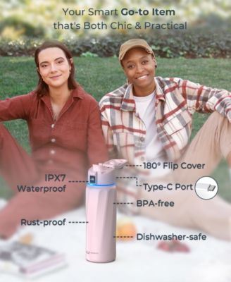 32 oz. Insulated Smart Water Bottle with Hydration Tracking