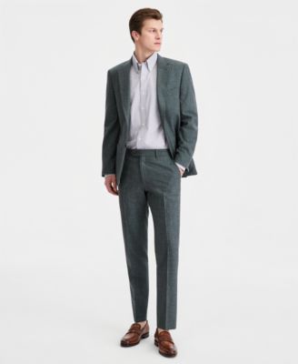 Men's Modern-Fit Wool Blend Suit Separates 
