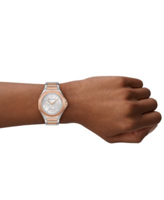 Armani Exchange Women's Multifunction Two-Tone Stainless Steel Watch, 36mm