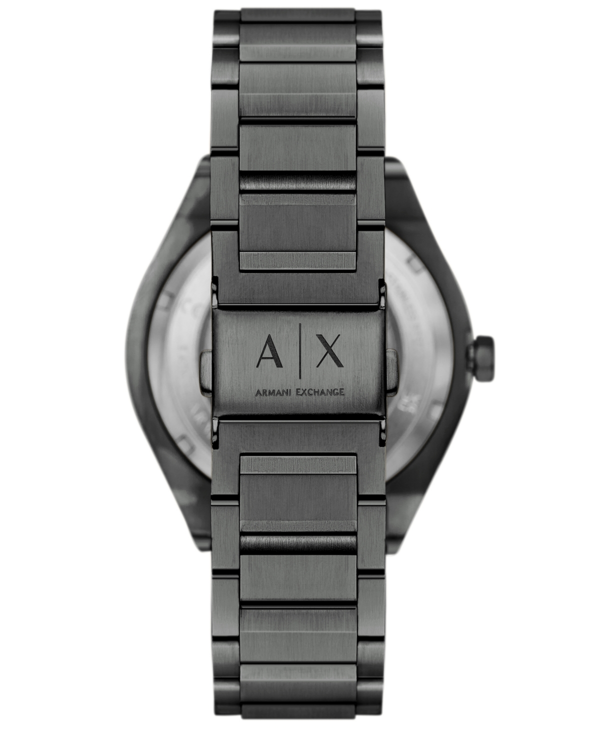 Armani Exchange Men's Sync Automatic Gunmetal Stainless Steel Watch, 44mm