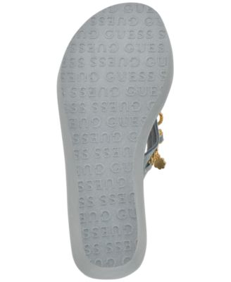 Women's Sutton Charms EVA Thong Wedge Sandals 