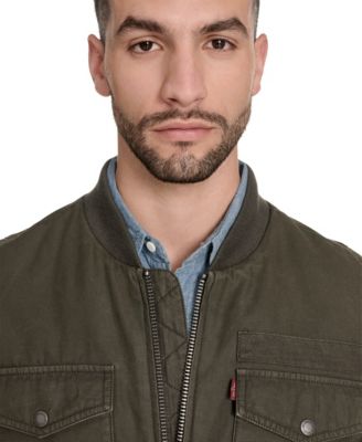 Men's Cotton Military Bomber Jacket