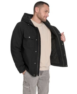 Men's Cotton Canvas Hood Jacket