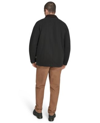 Men's Cotton Canvas with Corduroy Collar Barn Jacket 